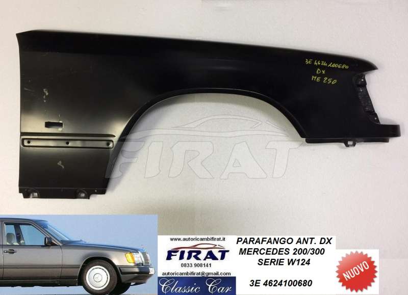 PARAFANGO MERCEDES W124 ANT.DX
